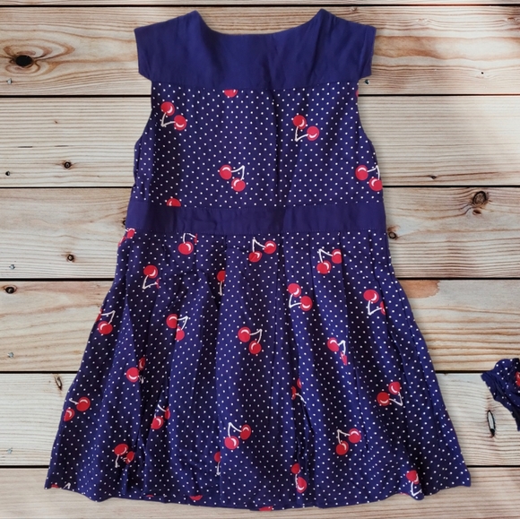 🎉🥳HP 1/6/23✨️Tommy Hilfiger 2pc Cherry Polka Dot Dress - Picture 4 of 5